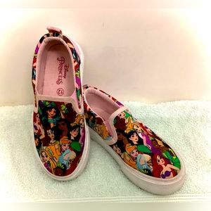 Disney Princess Shoes w/ Princess Characters